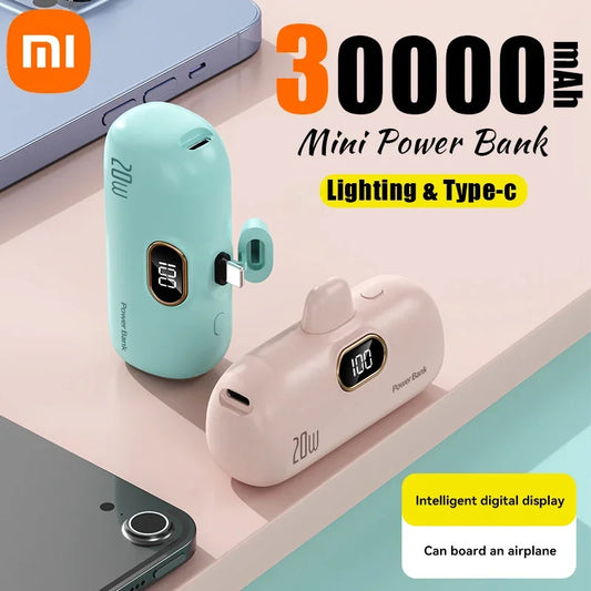 Xiaomi Mijia 30000mAh Mini Portable Power Bank Charger