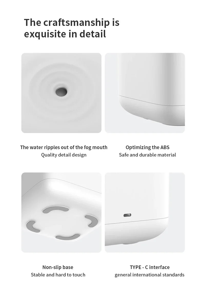 Anti-Gravity Humidifier, Air Purification Fog