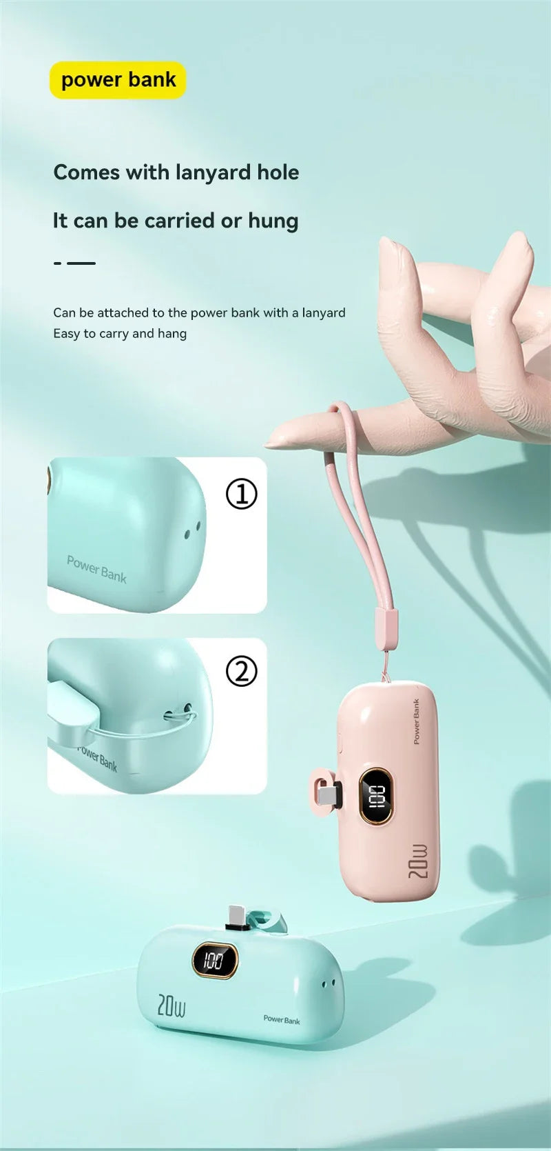 Xiaomi Mijia 30000mAh Mini Portable Power Bank Charger